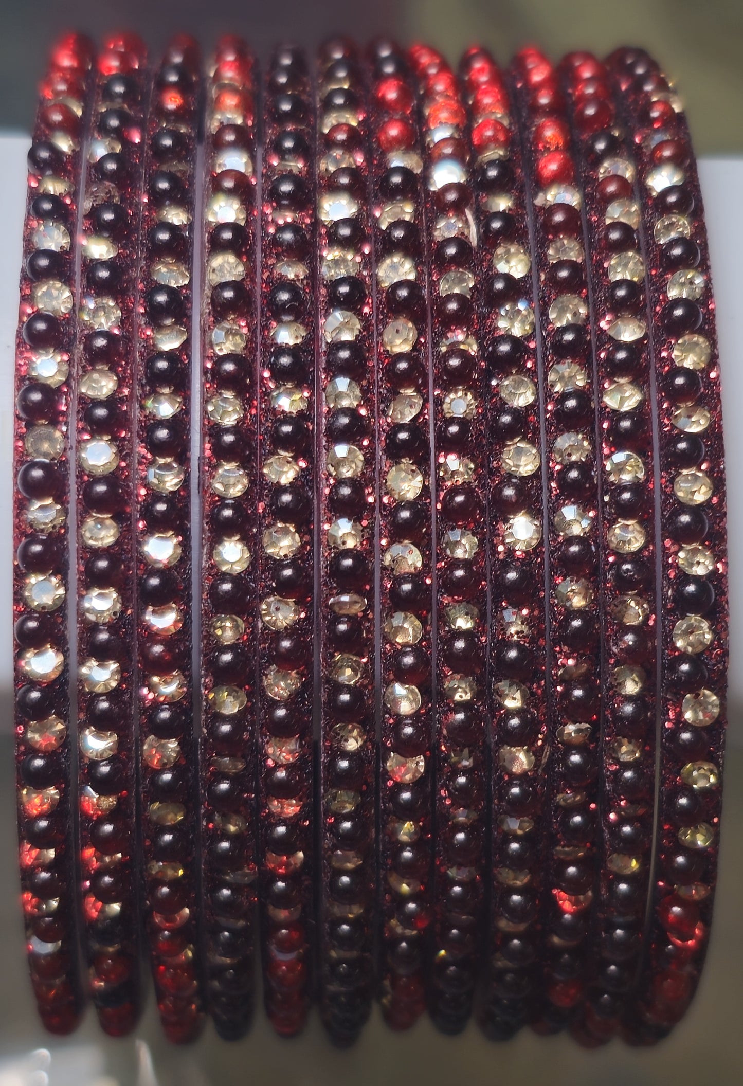 Vinveli Glass Bangle (Dozen - 12 Bangle)