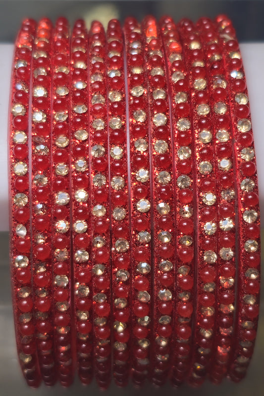 Vinveli Glass Bangle (Dozen - 12 Bangle)