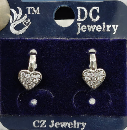 AD SILVER POLISH NON PIERCE PRESS EARRING/NOSE PIN