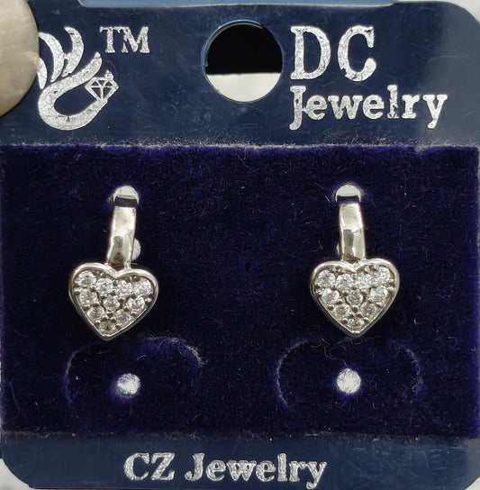 AD SILVER POLISH NON PIERCE PRESS EARRING/NOSE PIN