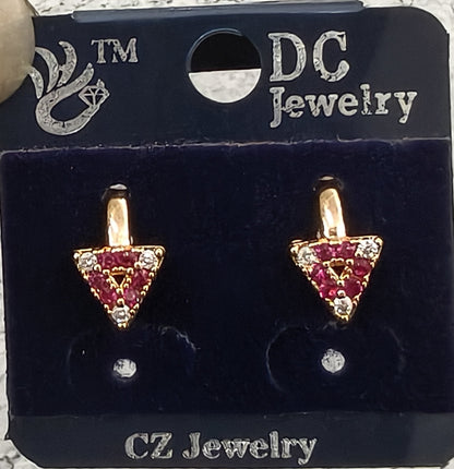 AD GOLD POLISH NON PIERCE PRESS EARRING/NOSE PIN