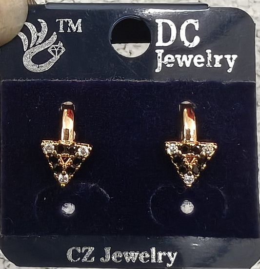 AD GOLD POLISH NON PIERCE PRESS EARRING/NOSE PIN