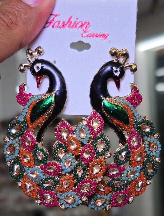 Fashion Peacock Earring