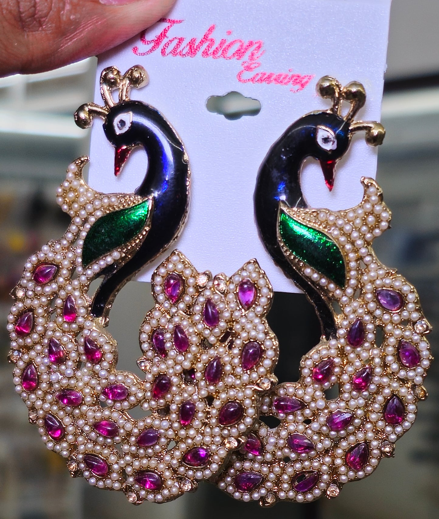 Fashion Peacock Earring