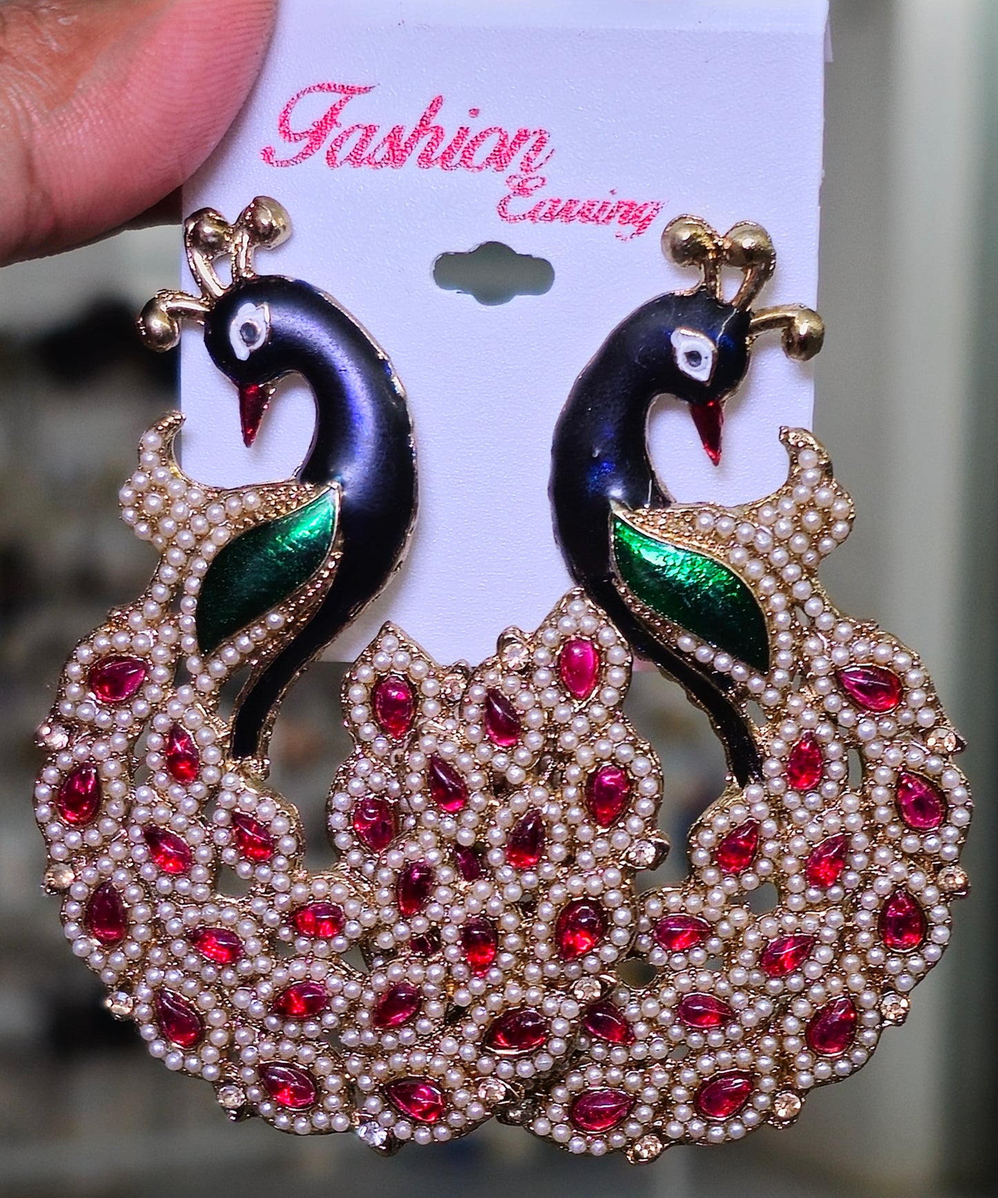 Fashion Peacock Earring