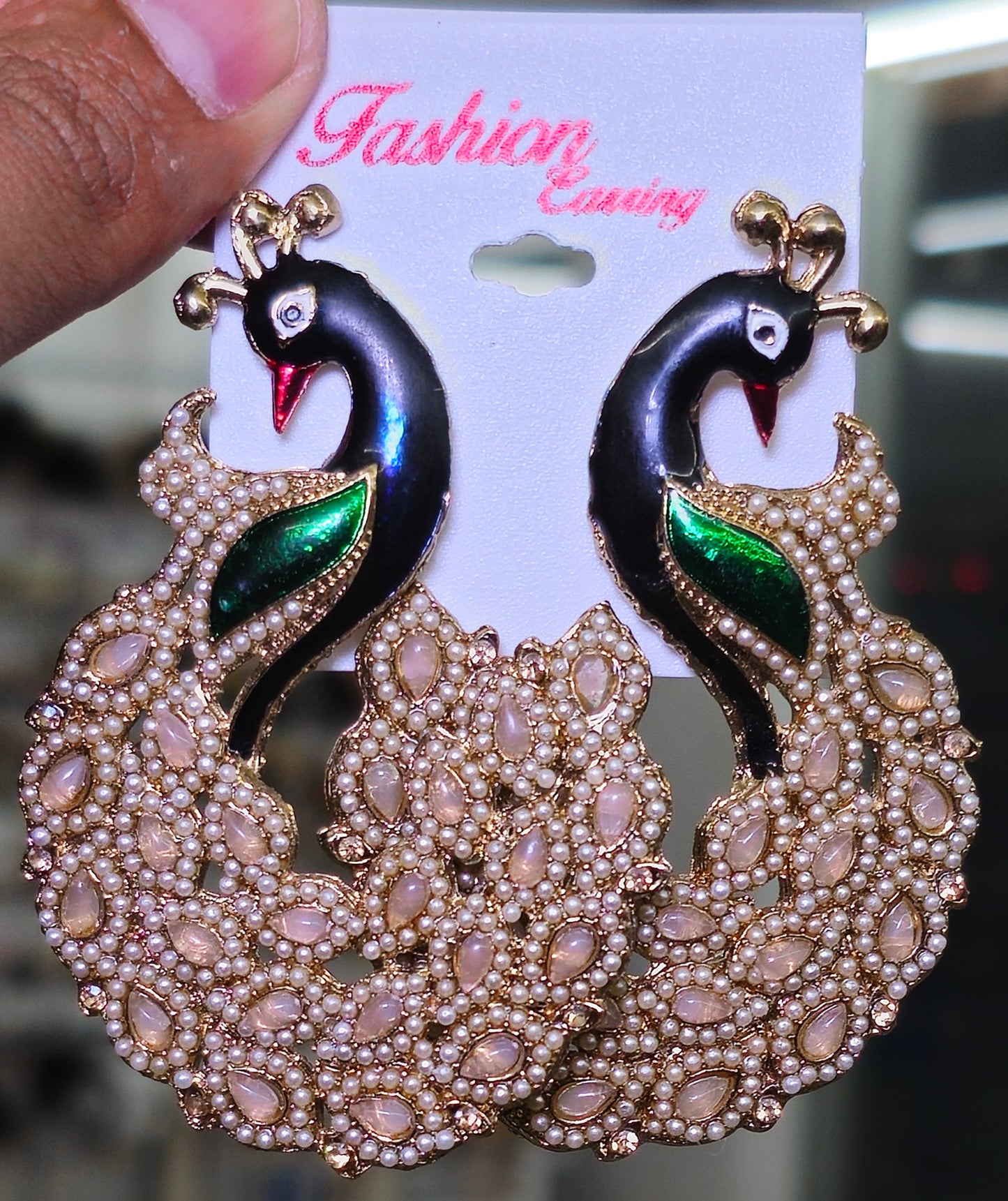 Fashion Peacock Earring
