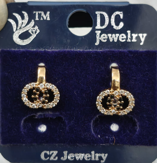 AD GOLD POLISH NON PIERCE PRESS EARRING/NOSE PIN