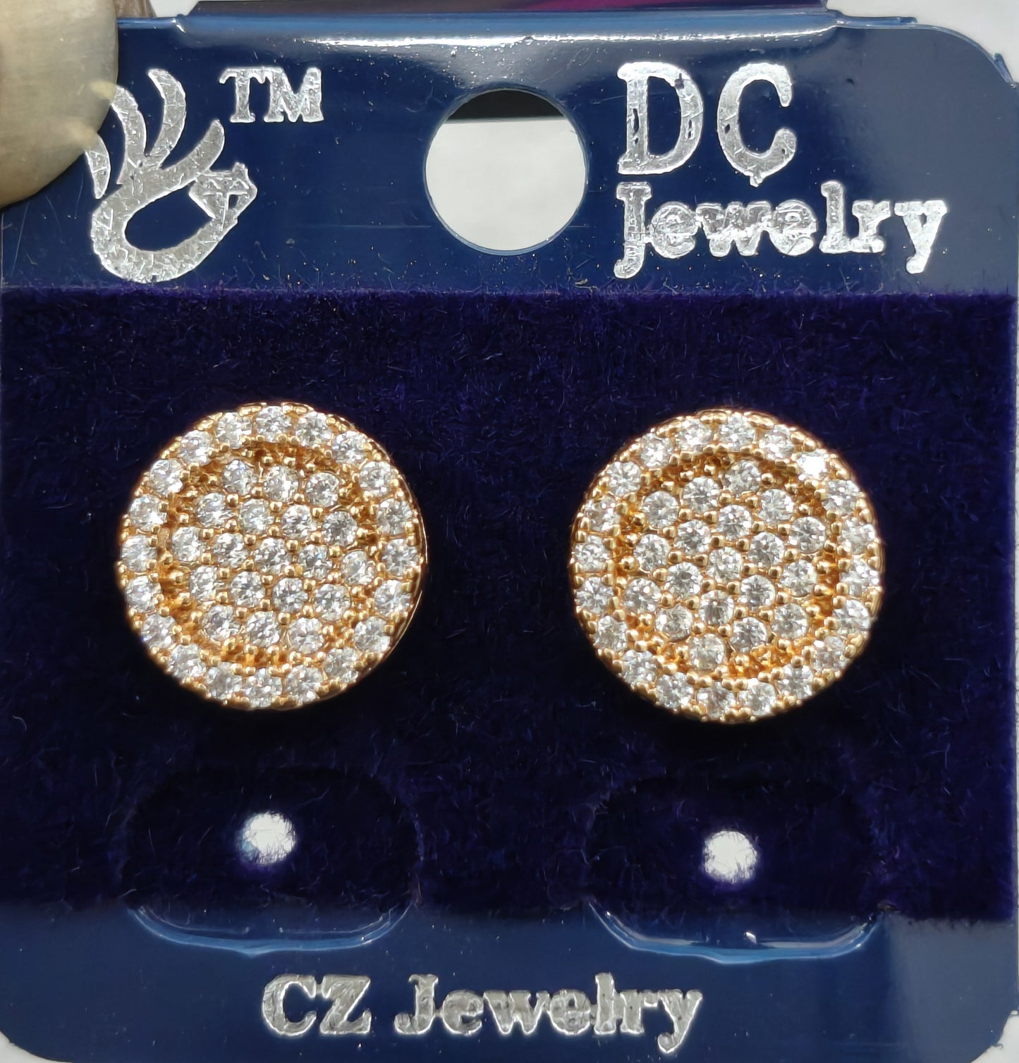 AD GOLD POLISH TOPS EARRING