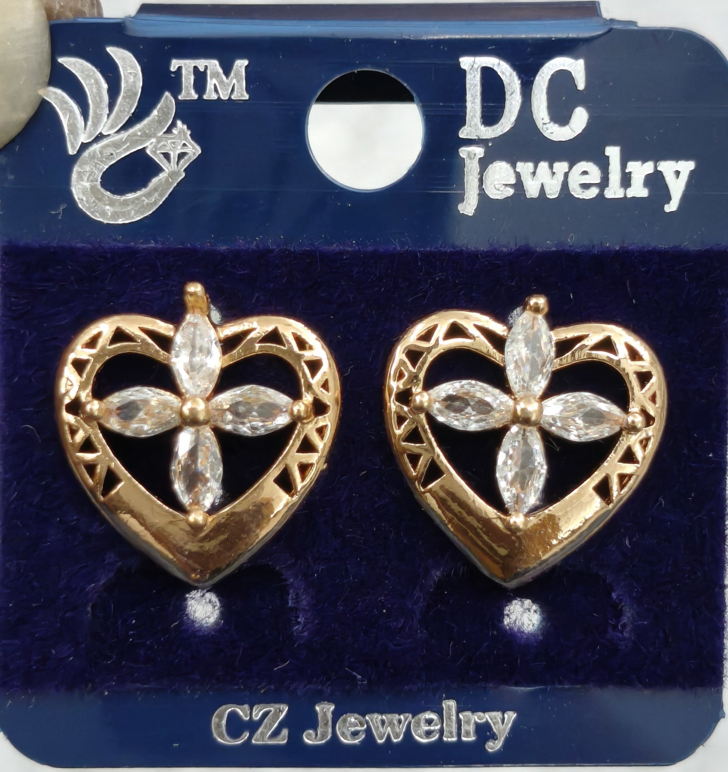 AD GOLD POLISH TOPS EARRING