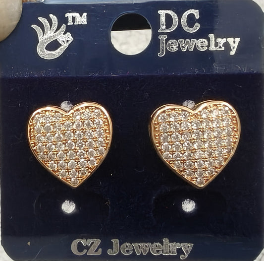 AD GOLD POLISH TOPS EARRING
