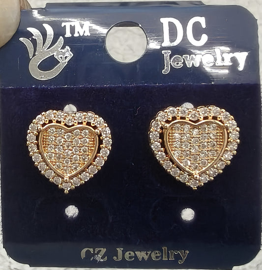 AD GOLD POLISH TOPS EARRING