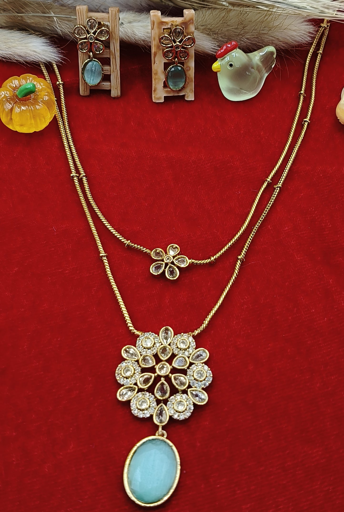 AD 1 Gram Gold Polish Necklace