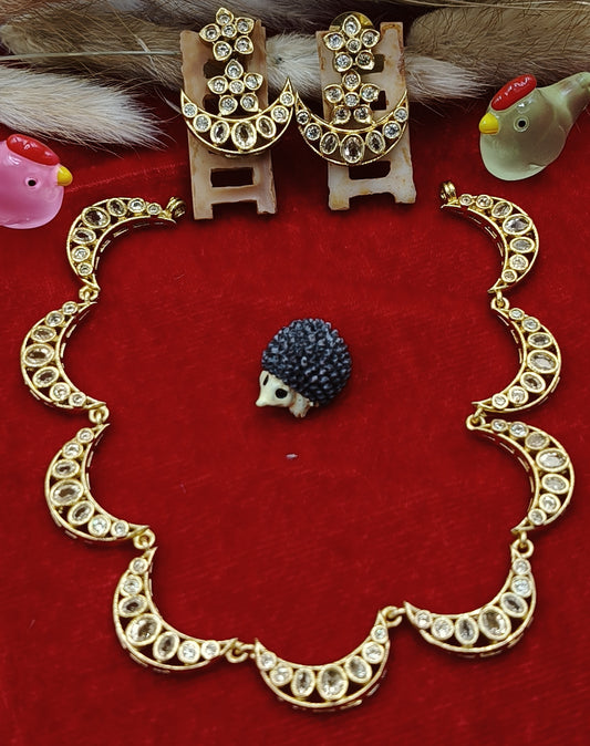 AD 1 Gram Gold Polish Necklace
