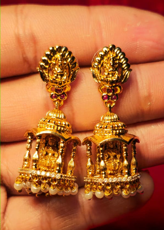 Premium Earrings Jhumka Set