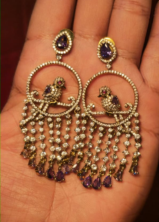AD Premium Bird Earrings Set